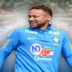 Neymar se deja ver en el entrenamiento de la selección brasileña