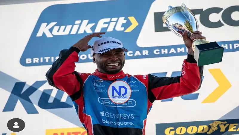 De silla de ruedas al podio: Nicolás Hamilton logra su primer trofeo en el Campeonato Británico de Turismos