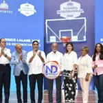 Vicepresidenta Raquel Peña y ministro Kelvin Cruz inauguran Torneo de Baloncesto Interbarrial