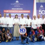Gobierno entrega polideportivo del Club Manganagua en el DN