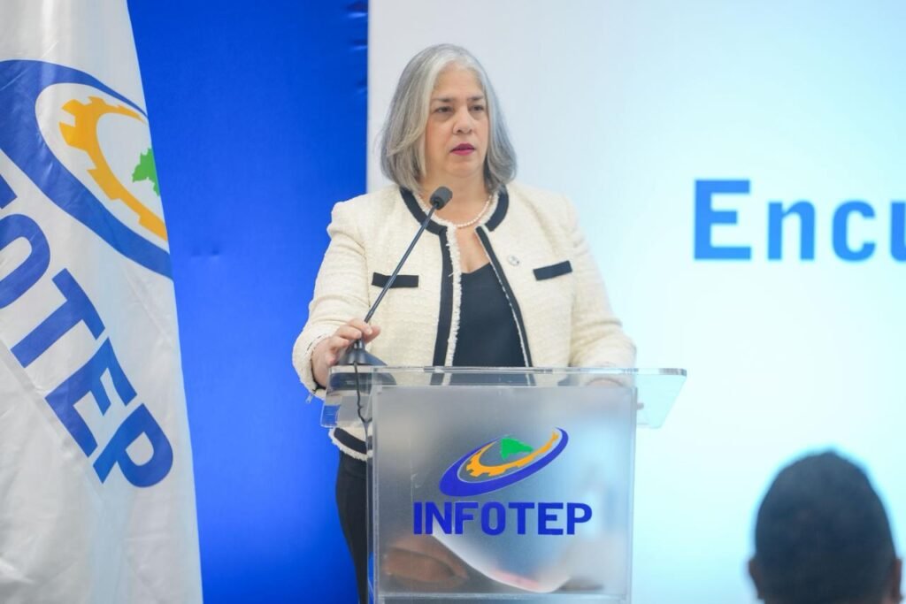 Raysa Pichardo Infotep impulsa Formación Dual para empleabilidad y competitividad en Santo Domingo Este