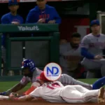 Dominicano Ronny Mauricio a lista de lesionados por fractura en un dedo