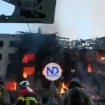 Rusia hace este domingo ataque masivo a la capital de Ucrania