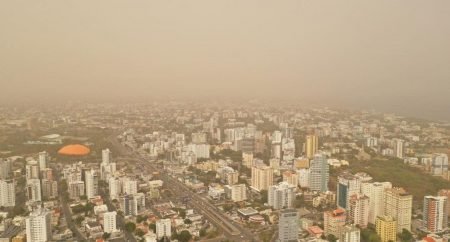 Conozca más sobre el polvo del Sahara 4 Santo Domingo afectada por el polvo Conozca más sobre el polvo del Sahara