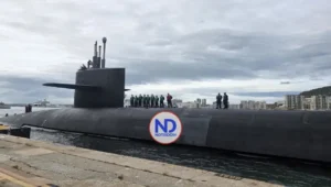 Atraca en Gibraltar el mayor submarino nuclear de EEUU
