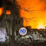 Doce muertos deja ataque ruso en zona residencial de Ucrania
