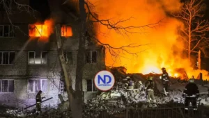 Doce muertos deja ataque ruso en zona residencial de Ucrania