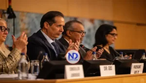 Víctor Atallah asume presidencia de Asamblea Mundial de la Salud; propone debate sobre salud mental