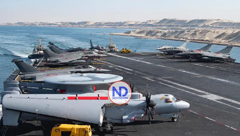 Francia envía un portaaviones de propulsión nuclear a Ormuz