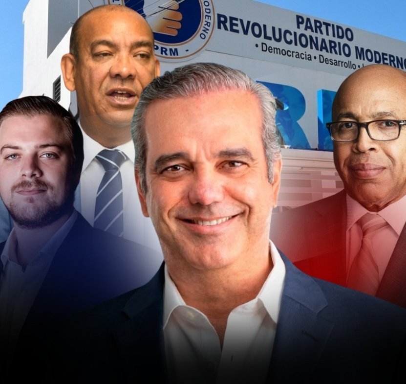 ABINADER Y OTROS FUNCIONARIOS Abinader-Ascención se perfilan para nueva dirección del PRM