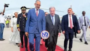 Secretario ONU visita Haití; ve desesperada situación del país
