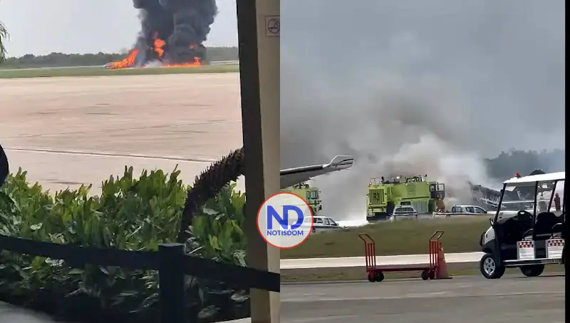 Avión ejecutivo se accidenta en el Aeropuerto Internacional de La Romana 2 Avión ejecutivo se accidenta en el Aeropuerto Internacional de La Romana