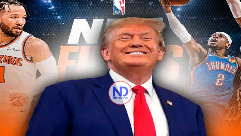 Trump asistirá al tercer partido de las Finales de la NBA en Nueva York