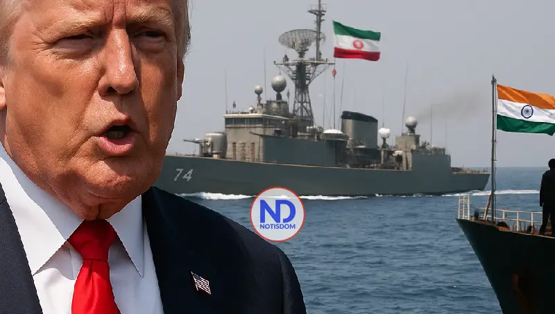 Trump condena ataque iraní a barcos indios salían de Ormuz