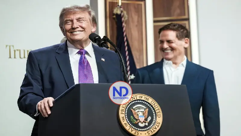 Trump subraya que EU «está funcionando estupendamente»