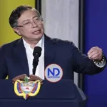 Gustavo Petro cuestiona los primeros resultados elecciones en Colombia