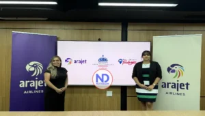 Arajet firma acuerdo para impulsar inserción laboral en el sector aeronáutico