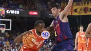 Jean Montero anota 19 en la victoria Valencia basket España