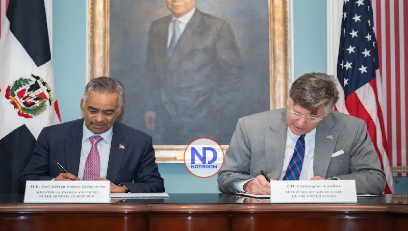 EE. UU. y RD firman memorando de cooperación en energía nuclear civil
