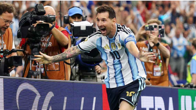 LIONEL MESSI 2 Argentina vence a Austria y avanza en el Mundial de Fútbol
