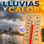 Prevén aguaceros aislados y calor hoy en RD