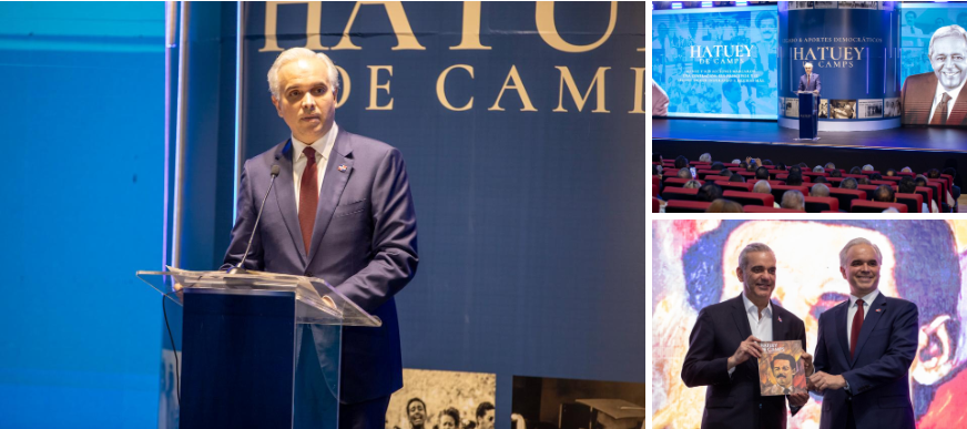 Luis Abinader Y OTROS FUNCIONARIOS 23 Abinader participa en homenaje por natalicio de Hatuey De Camps