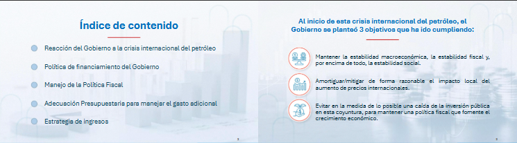 Gobierno presenta plan para impulsar crecimiento y enfrentar crisis internacional 4 MEDIDAS PRO CRECIMIENTO 1 Gobierno presenta plan para impulsar crecimiento y enfrentar crisis internacional