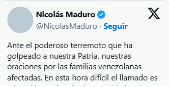 NICOLAS MADURO TWITTER Se elevan a 164 los muertos y a 971 los heridos en Venezuela