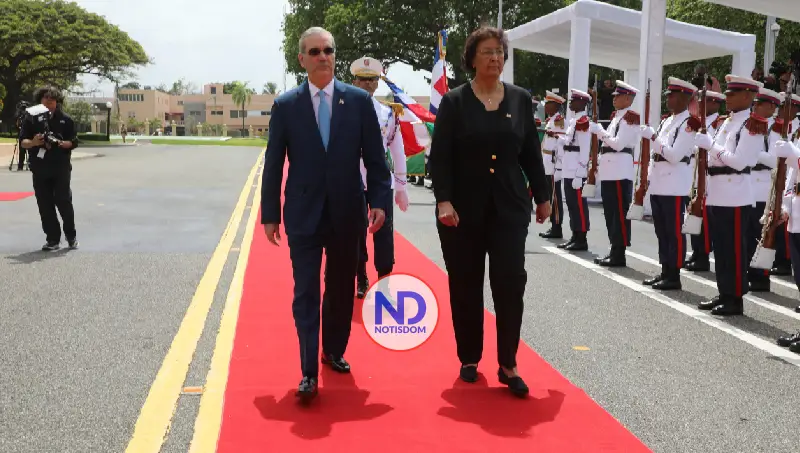 Abinader recibe a la presidenta de Surinam para fortalecer cooperación e impulsar nuevas alianzas