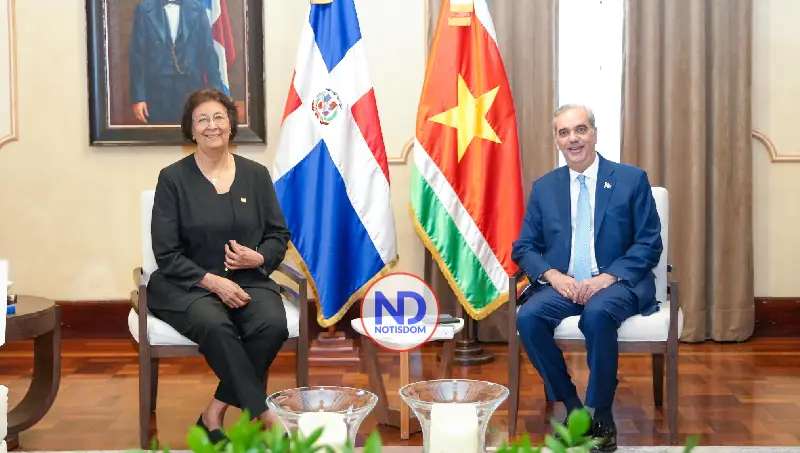 NOTISDOM FOTOS PF2026 2026 06 01T125718.735 Abinader recibe a la presidenta de Surinam para fortalecer cooperación e impulsar nuevas alianzas