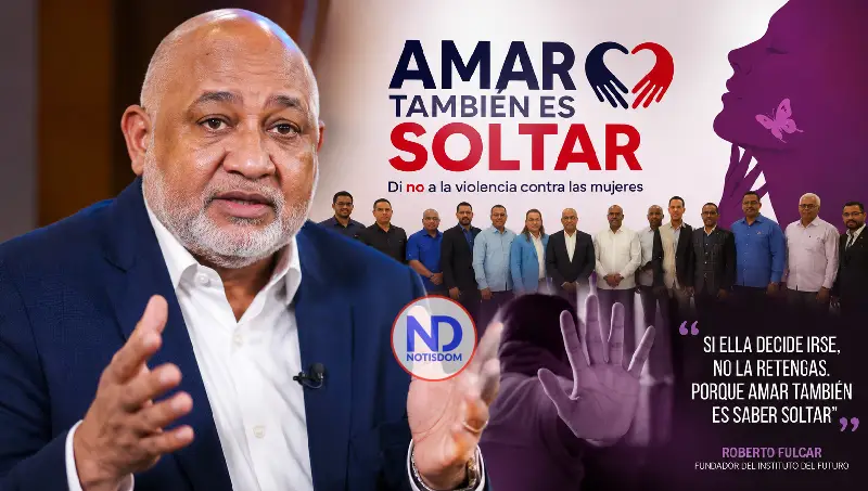 Roberto Fulcar lanza “Amar también es soltar”, campaña para prevenir la violencia contra las mujeres [Video]