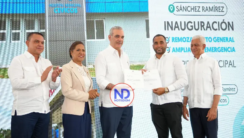 NOTISDOM FOTOS PF2026 2026 06 11T135705.078 Abinader entrega hospital remozado en Cevicos y anuncia nuevo centro clínico-quirúrgico para Cotuí [Video]