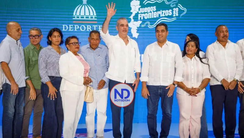 Abinader consolida los Juegos Fronterizos con más de 2,200 atletas y anuncia que se harán cada año [Video]