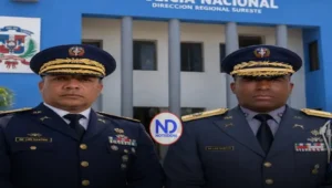Cambian general de la Dirección Regional Sureste, con asiento en san Pedro de Macorís