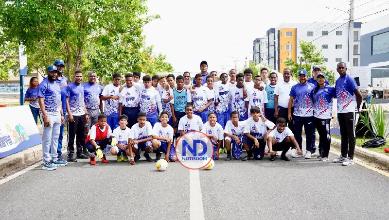 Inefi impacta Ciudad Juan Bosch con deporte, salud y recreación a estudiantes y comunitarios
