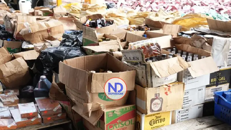 Destruyen casi 20 millones de productos de comercio lícito