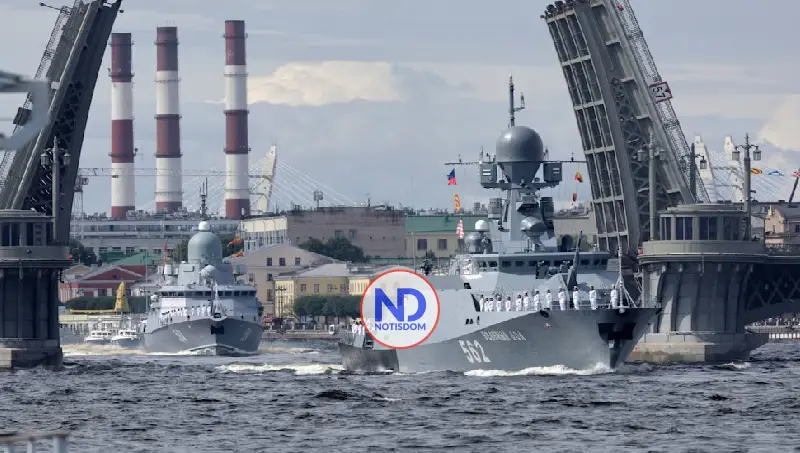 Ucrania lanza un ataque masivo contra la flota báltica de Rusia