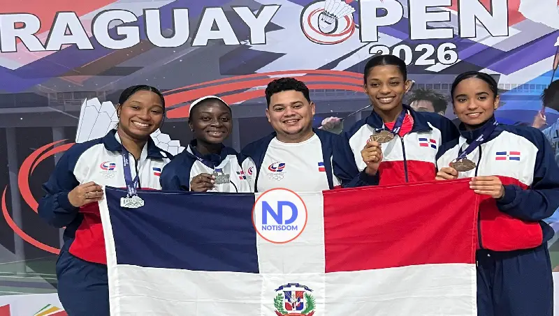 RD gana plata y bronce en Paraguay Bádminton 2 RD gana plata y bronce en Paraguay Bádminton
