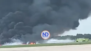 Reportan accidente de aeronave en el aeropuerto de La Romana