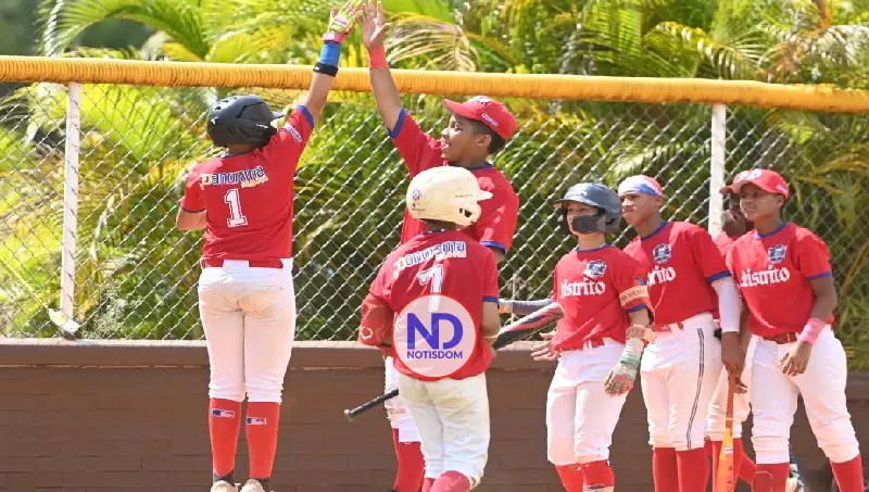 Distrito Nacional, Valverde y SD invictos en torneo beisbol U12