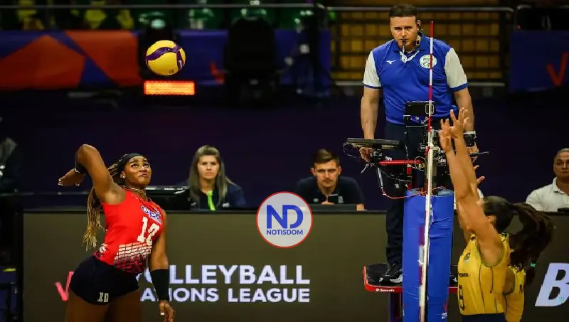 Brasil vence a RD en la Liga de Naciones Voleibol 2 Brasil vence a RD en la Liga de Naciones Voleibol