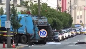 Dominicano muere arrollado por camión de basura en Nueva Jersey