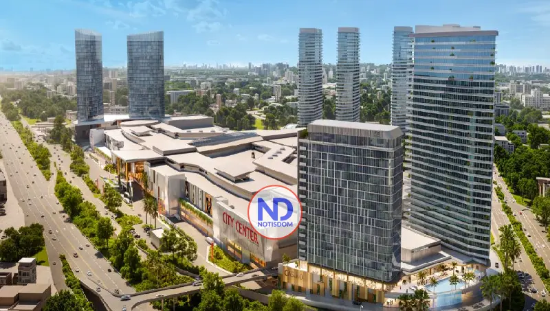Avanza construcción del mayor centro comercial RD y el Caribe