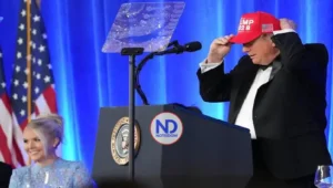 Trump anuncia su intención de postularse para cuarto mandato