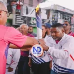 Santo Domingo Norte se enciende con el paso de la antorcha