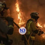 Incendio devasta 32 mil hectáreas cerca de Madrid
