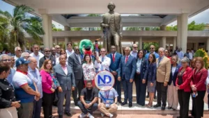 Antorcha de los JCC llega a la Universidad Autónoma de SD
