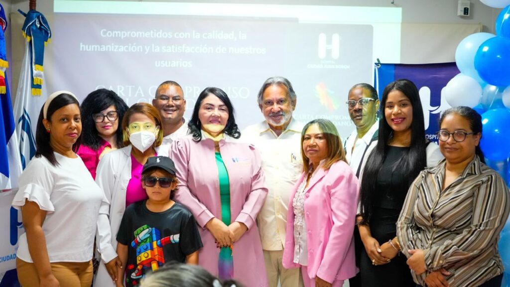Jaquelin Carrasco Paulino 2 Hospital Ciudad Juan Bosch presenta la tercera versión de su Carta Compromiso al Ciudadano 