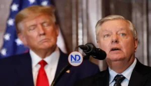 Trump lamenta la muerte del senador Lindsey Graham