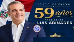 Presidente Luis Abinader celebra este domingo su cumpleaños número 59